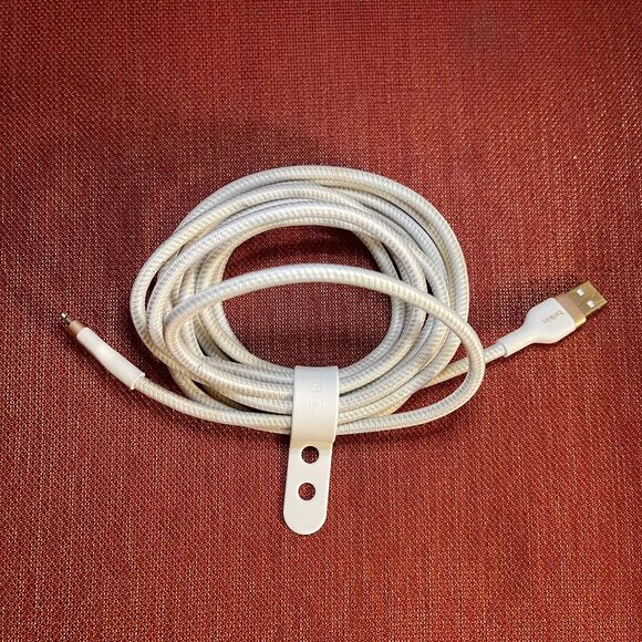 Belkin BoostCharge Pro Flex Braided USB A to Lightning Cable IPhone Charger - Picture 5 of 6